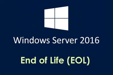 Windows server 2016 end of life. Things To Know About Windows server 2016 end of life. 